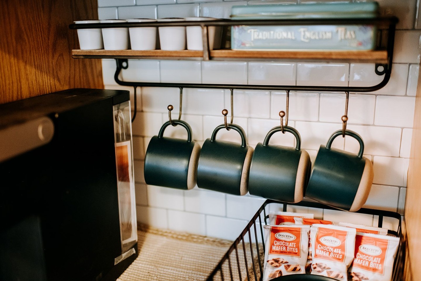 Morning coffee is a must with a keurig machine and pods.
