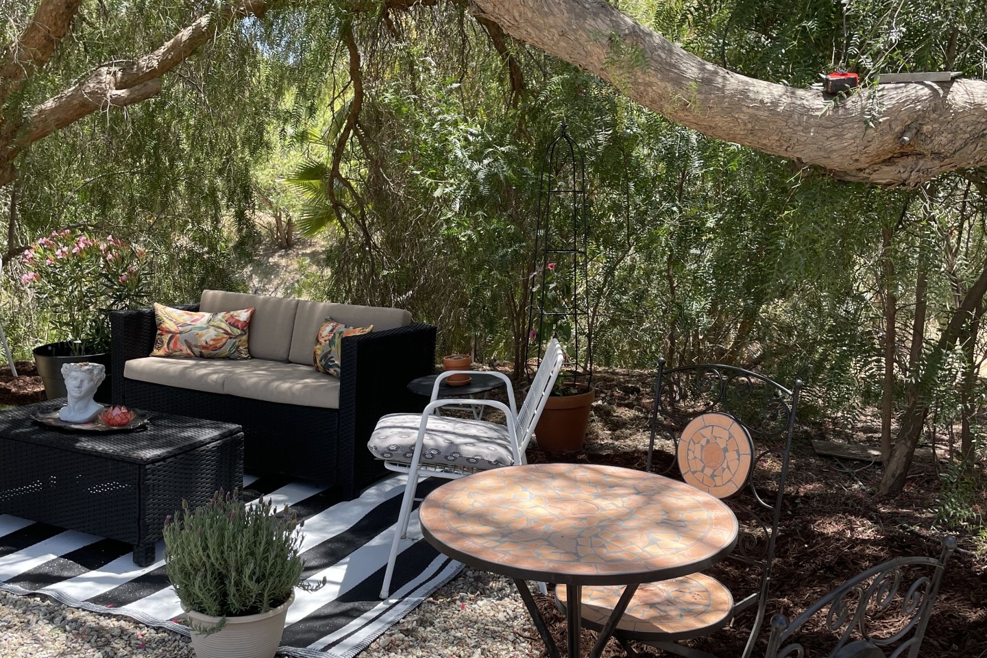 Your own relaxing outdoor area.