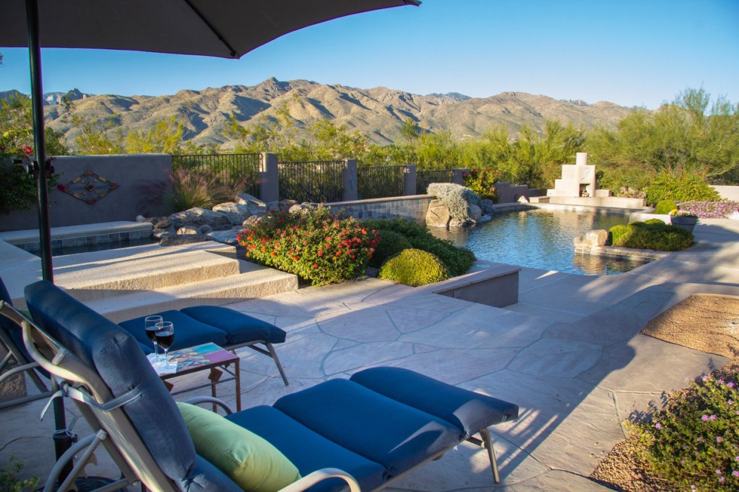 Your oasis in the desert.
