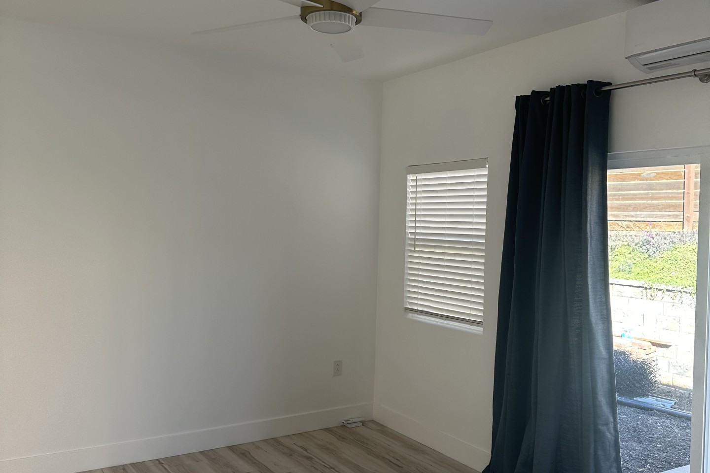 Large bedroom and closet
