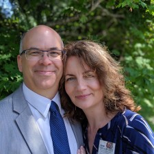 Stephen and my wife Marcelle